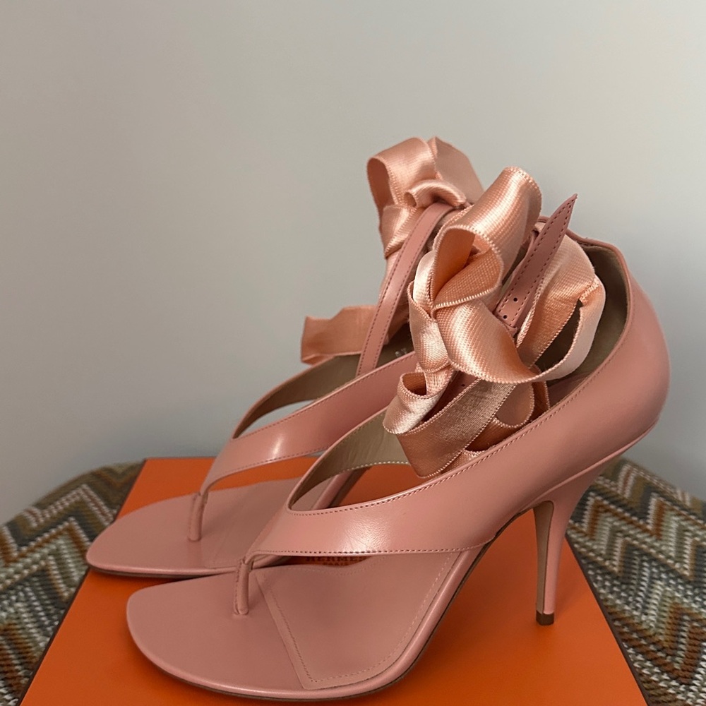 Salvatore Ferragamo Pink Sandals - Picture 3 of 5